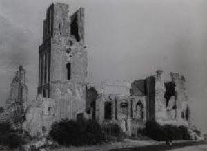 zerstörte Martinikirche